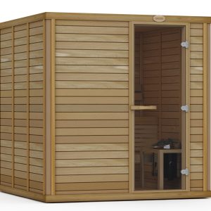 Phòng Xông Hơi Gỗ Lắp Ráp Ngoài Trời – Thiết Kế Hiện Đại | Đông Hải PS