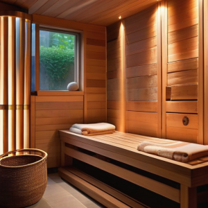 Thiết Kế & Thi Công Phòng Xông Hơi Khô Cao Cấp – Phong Cách Resort 5 Sao