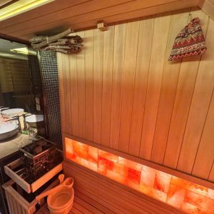 Phòng Xông Hơi Sauna Gỗ Thông