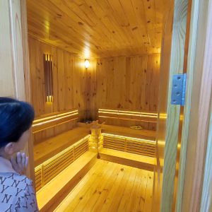 Phòng Sauna Gỗ Thông